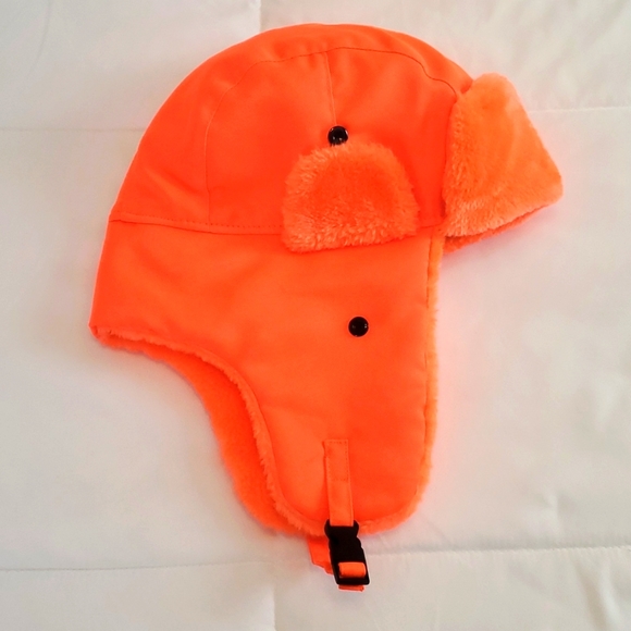 Last Chance Mens Orange Hunting Hat 
